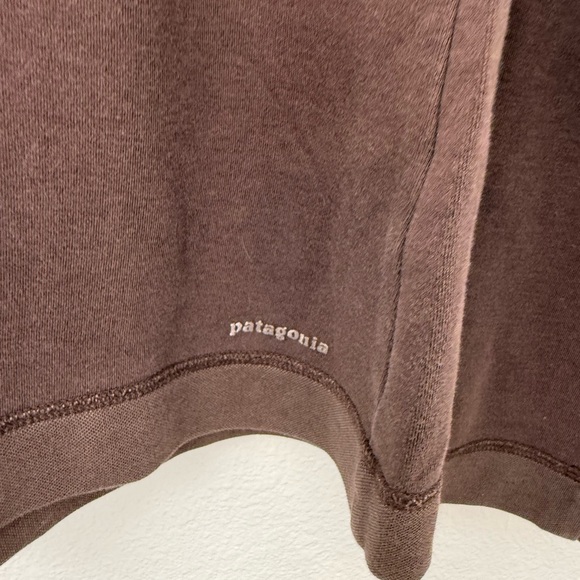 Patagonia‎ Brown Organic Cotton Pullover Hoodie Size Medium - Picture 2 of 8